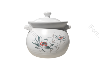 实拍  白色  陶瓷  花纹 