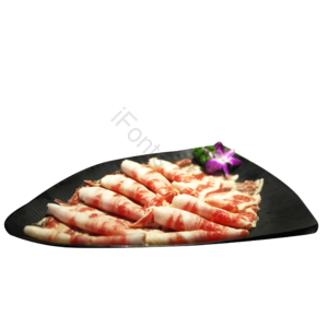 羊肉片 牛肉片 肥牛 火锅 实物 免抠 png 素材