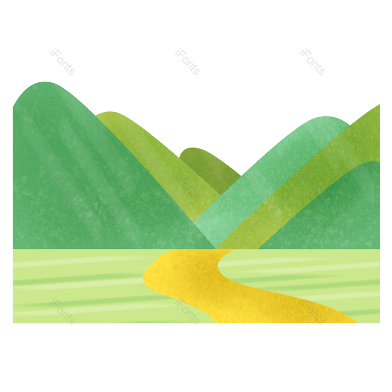 远山图片,户外元素,PNG,免抠素材