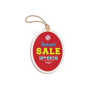 圣诞节 红色 促销 活动 标签 sale