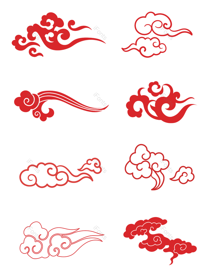 云纹图片,元素,PNG,免抠素材