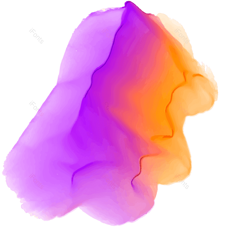 喜庆图片,水彩元素,渐变PNG,免抠素材