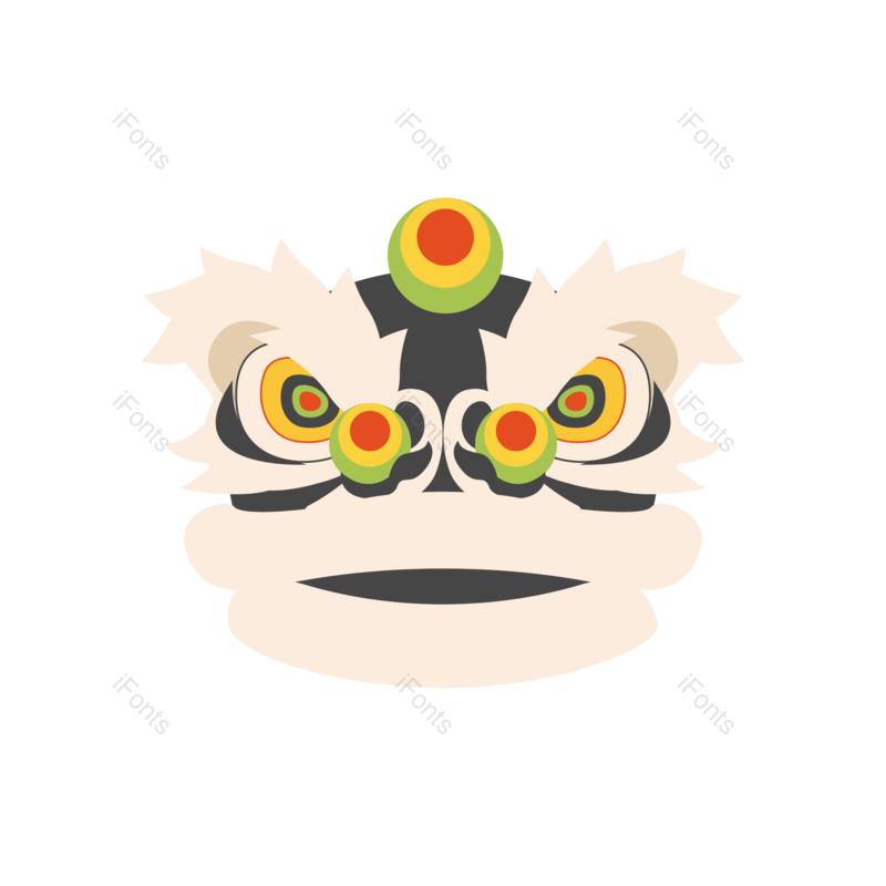喜庆图片,中国元素,狮子PNG,舞狮免抠素材