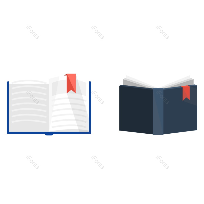 学习图片,书本元素,知识PNG,书签免抠素材