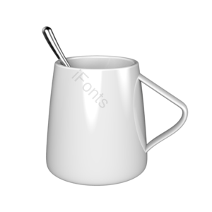 杯子 陶瓷杯 水杯 白色杯子 马克杯 杯子模型