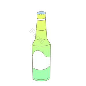 夏日 一瓶 啤酒 解暑 汽水 饮料 酷暑