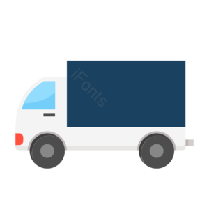 货车 卡车 快递 运送 矢量元素 图标 免抠 车