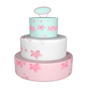 蛋糕 婚礼蛋糕 唯美 粉色 花朵 生日蛋糕 礼物 双十一