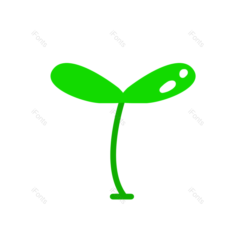 卡通图片,小草元素,手绘PNG,可爱免抠素材