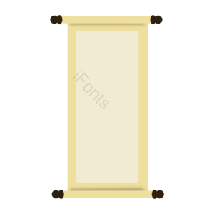 简约 中国风 古典 画卷 边框 手绘