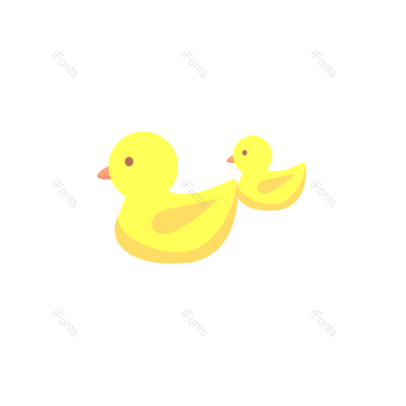鸭子图片,黄色元素,小孩PNG,玩具免抠素材