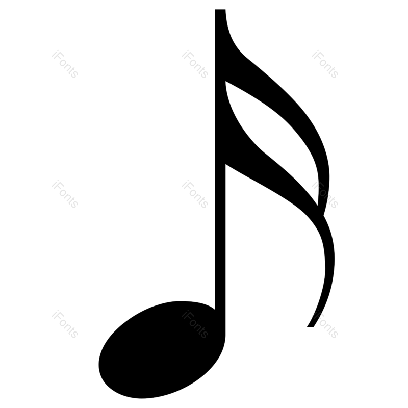 符号图片,平面元素,黑色PNG,音乐免抠素材