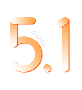 五一 劳动节  5.1 字体设计 艺术字体 活动促销png
