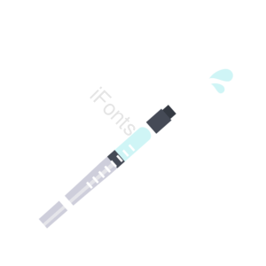 注射器 液体 水滴 图标 矢量元素 免抠