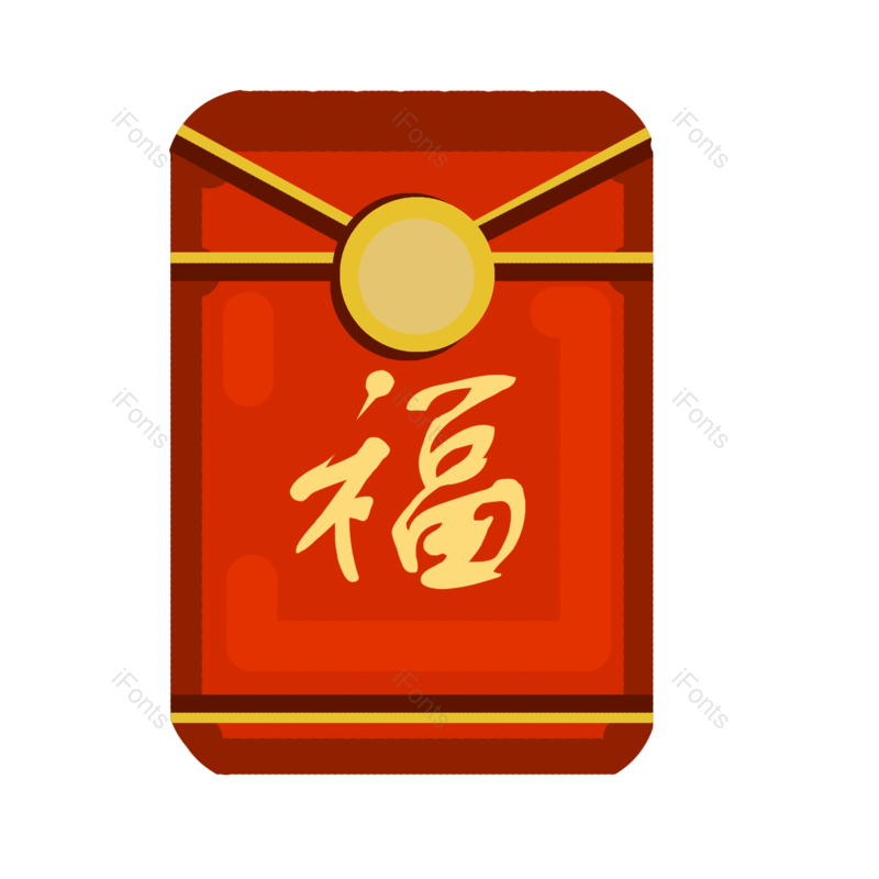狂欢节图片,红包元素,红色PNG,免抠素材