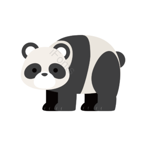 动物 可爱 卡通 免扣 动物园 熊猫