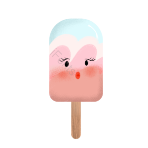 冰棍  雪糕 美食 点心 插画 png