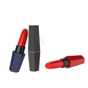 口红 化妆品 美妆用品 礼物 情人节 海报装饰