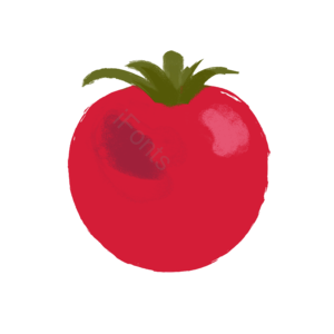 农家 美味 蔬菜 西红柿 插画简笔 装饰 免扣图