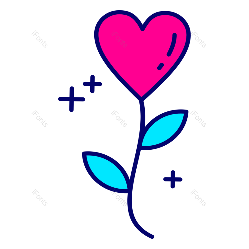 装饰图片,儿童节元素,绿叶PNG,花朵免抠素材