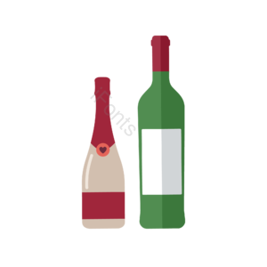 红酒 酒瓶 瓶子 葡萄酒 酒精 珍藏品 红色 绿色