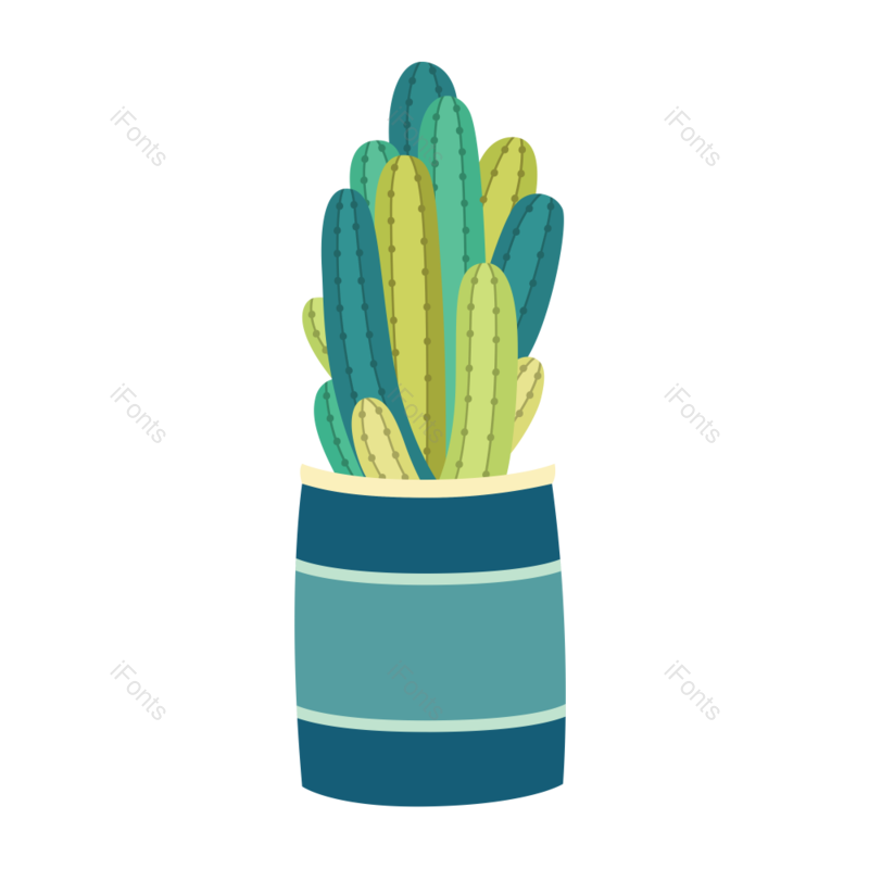 花盆图片,盆栽元素,植物PNG,矢量元素免抠素材