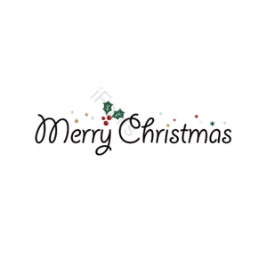 圣诞 节日 漂浮 字 花字 艺术字体 christmas 免扣