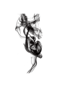 水墨 动感 黑色流线 烟雾1 免抠 腾飞 烟雾