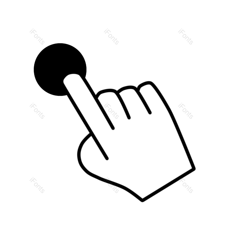 图标图片,手图标元素,手势PNG,手指免抠素材