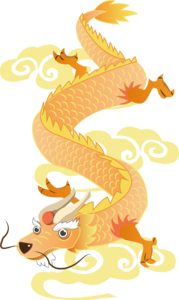 国潮 中国风 中国龙 祥云 神兽 吉兽 国潮来袭 中国