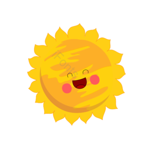 黄色 太阳公公 向日葵 装饰 照射 阳光