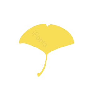 秋天 金色 黄色 飘落 悬浮 树叶 免扣素材