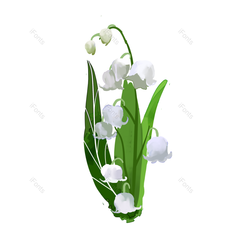 元素图片,清新元素,水彩PNG,花束免抠素材