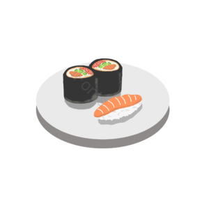 日式料理 日本美食 日料 三文鱼寿司 鱼子寿司 寿司组合 