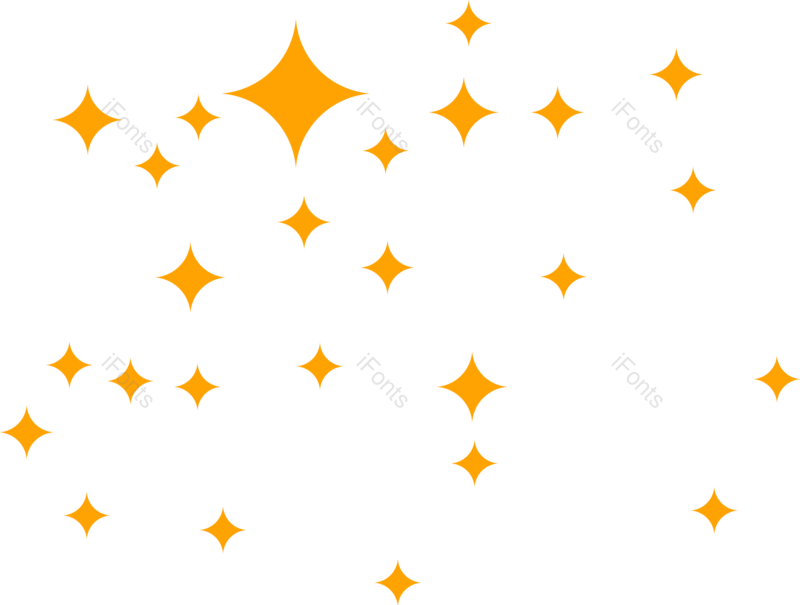 节日素材图片,装饰元素元素,漂浮PNG,小星星免抠素材