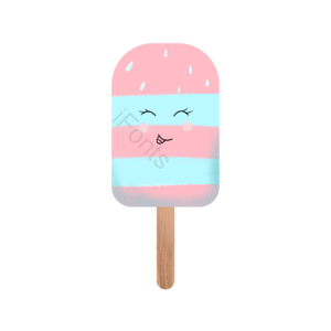 冰棍  雪糕 美食 点心 插画 png
