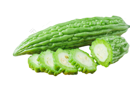 春夏 新鲜 蔬菜 美味 苦瓜 切菜