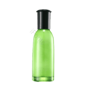 化妆品 瓶子 绿色 手绘 精华液 草本