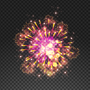 节日 国庆 祝福 烟花 焰火素材 焰火 效果元素