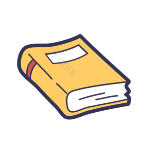 书本 知识 学习 阅读 矢量元素 免抠