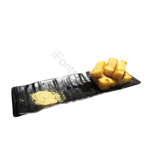 红糖 糍粑 甜品 实物 免抠 png 素材
