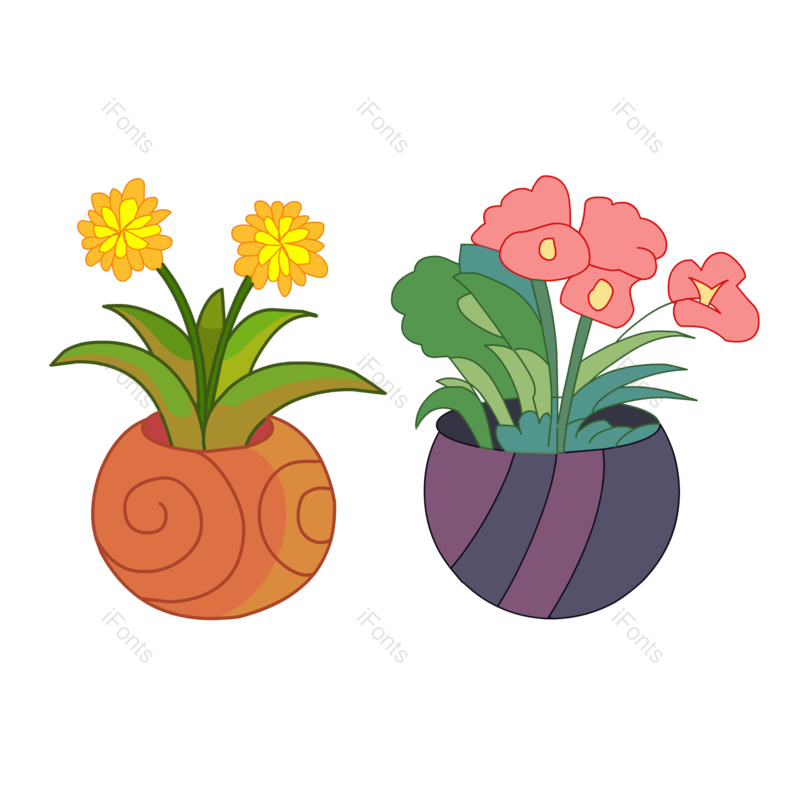 花朵图片,鲜花元素,植物PNG,小清新免抠素材