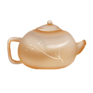 茶壶 茶具 饮茶 传统文化 手绘 卡通