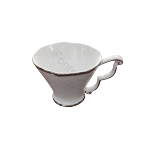 实拍杯子  白色陶瓷杯  高端   