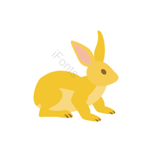 中秋 可爱 兔子 卡通 插画 月兔