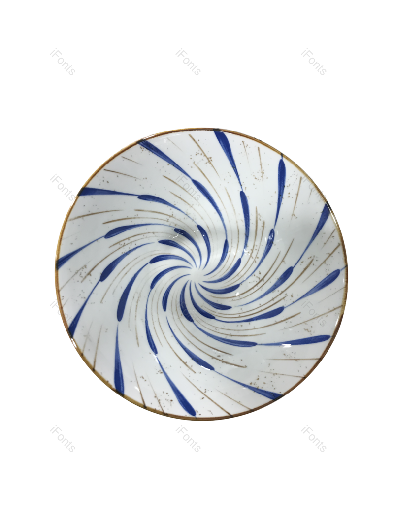 花纹图片,餐具元素,蓝色PNG,盘子免抠素材