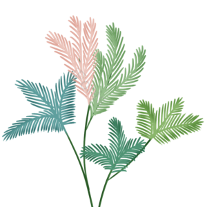 叶子 植物 枝叶 绿色 绿植 卡通 手绘 春天