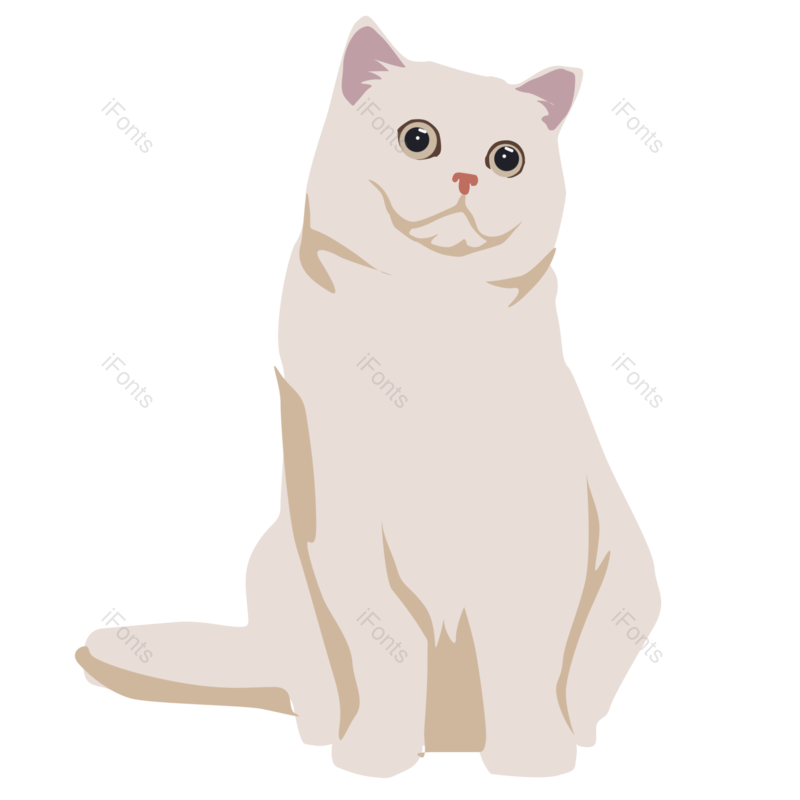 小猫图片,卡通猫元素,PNG,免抠素材