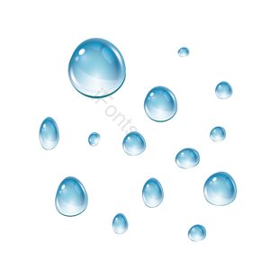 水滴 透明水滴 蓝色水滴 水滴png 水滴素材