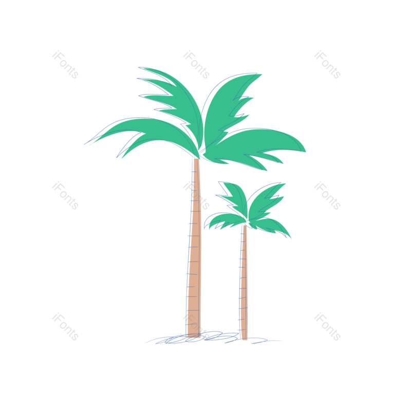 水果图片,度假元素,沙滩PNG,免抠素材